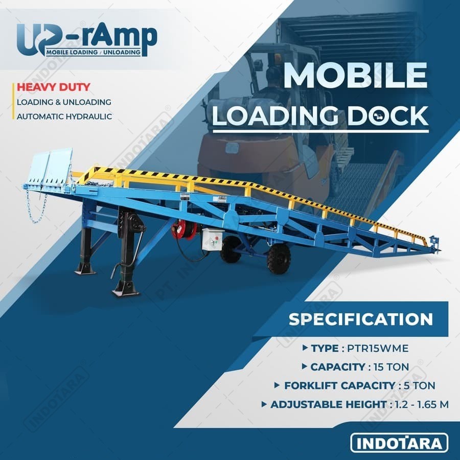 Jual Upramp Mobile Loading & Unloading dock - PTR15WME | Shopee Indonesia