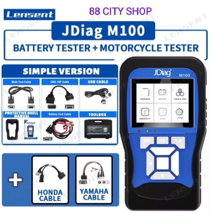 Jual Scanner Motor Injeksi Universal Honda Yamaha Suzuki Kawasaki Kymco ...