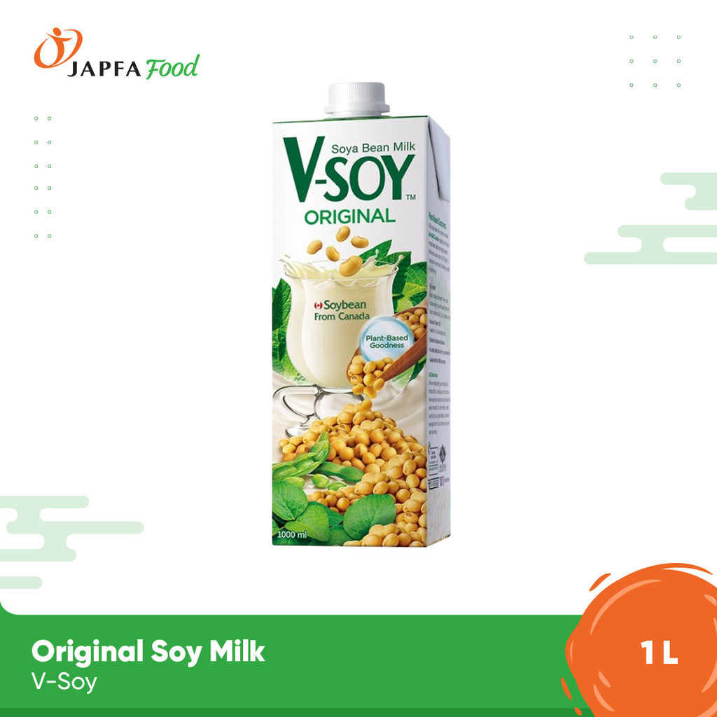 Jual V-soy Original Soy Milk / Susu Kedelai V-Soy 1 L | Shopee Indonesia