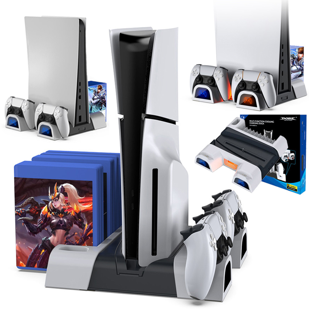 Jual NEPTTUNUS For PS5 Controller Charging Station Dual Charging Dock ...