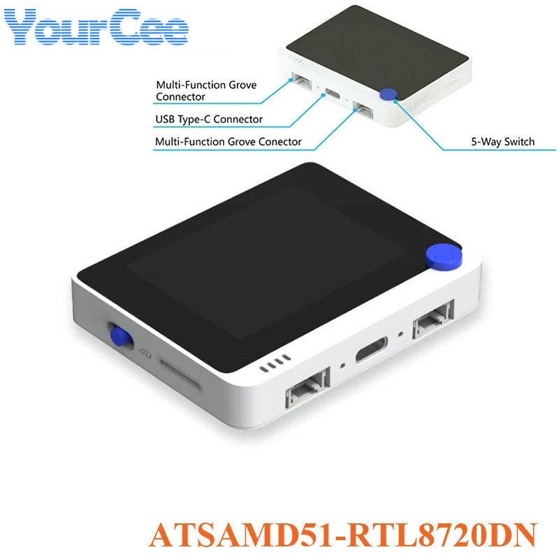 Jual JEMA ATSAMD51-RTL8720DN Development Board Module Wio Terminal ...