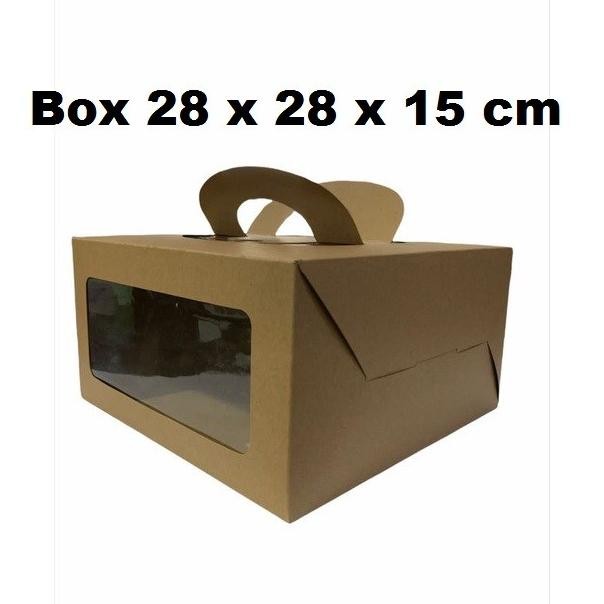 Jual populer] Box Kue TBM282815, Box Tart, Dus Cake, Kotak Kue ...