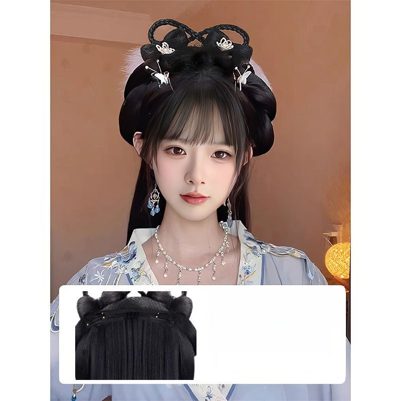 Jual [ready stok]Set Hiasan Rambut Hanfu Klasik - Wig, Kantung ...