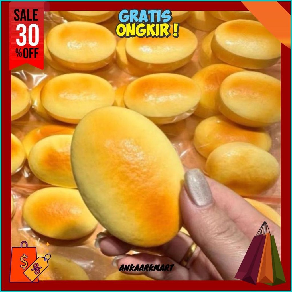 Jual Squishy Roti Bread Series Super Slow Rising Realistic Wangi Roti ...