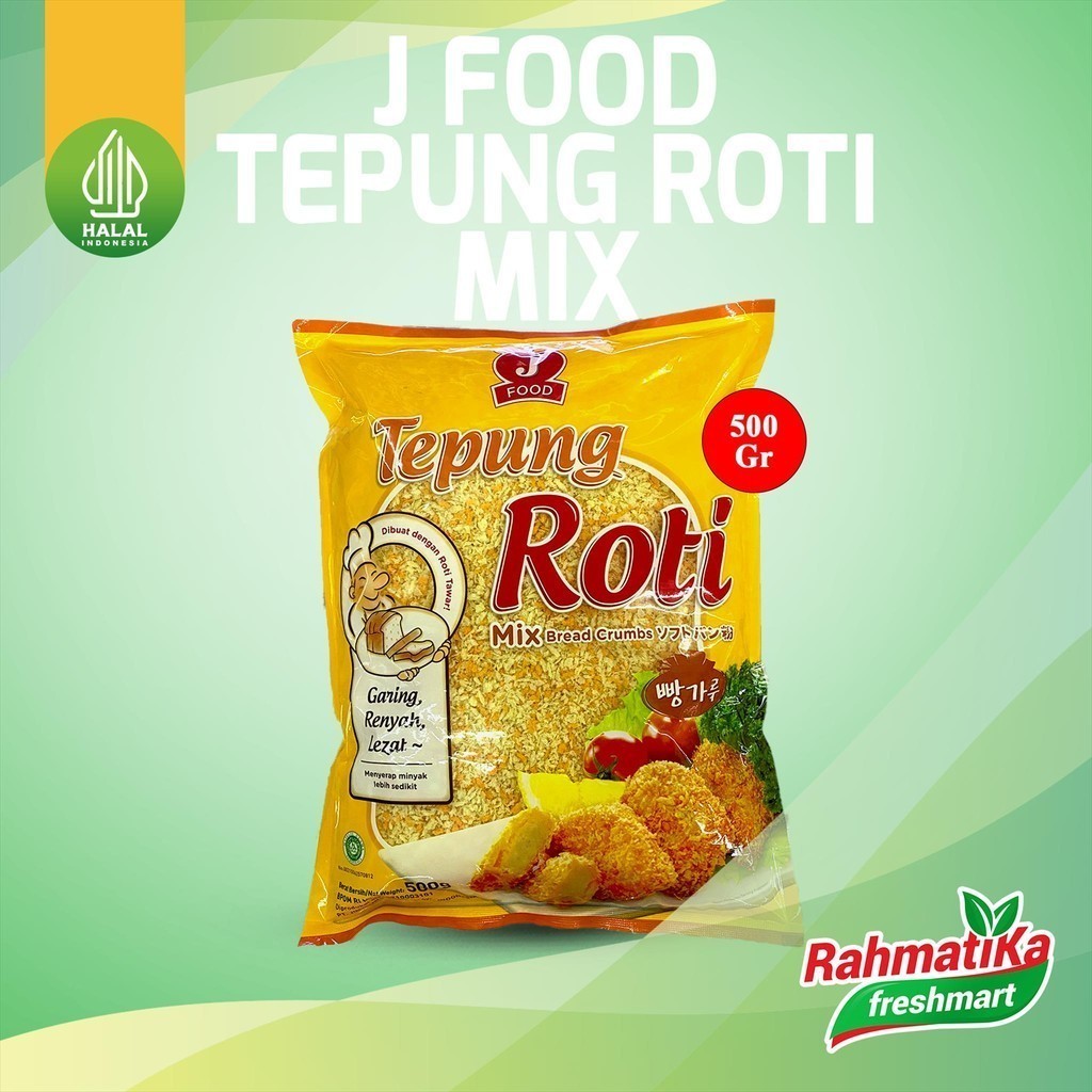 Jual J Food Tepung Roti Mix 500 gr | Shopee Indonesia