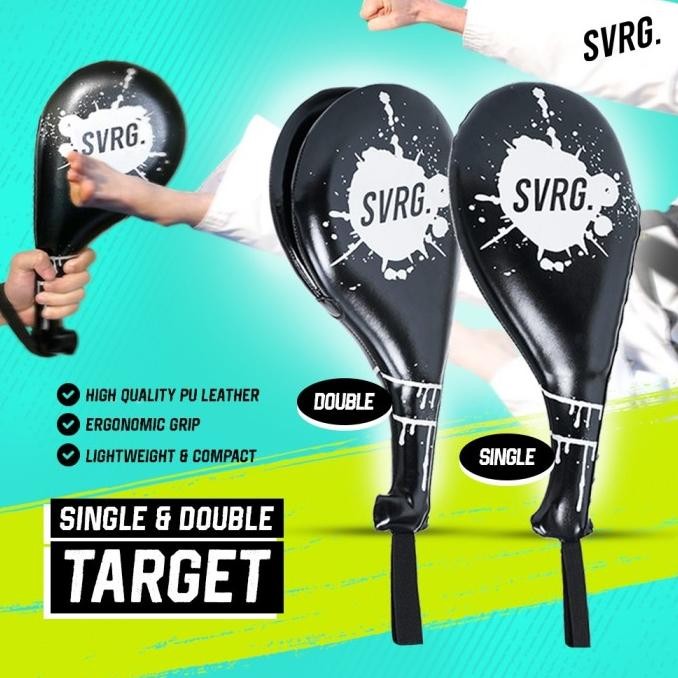 Jual Svrg. Single & Double Target - Kick Punch Pad Taekwondo - Karate ...