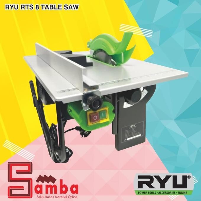 Jual RYU RTS 8 TABLE SAW | meja potong kayu portable murah | Shopee ...