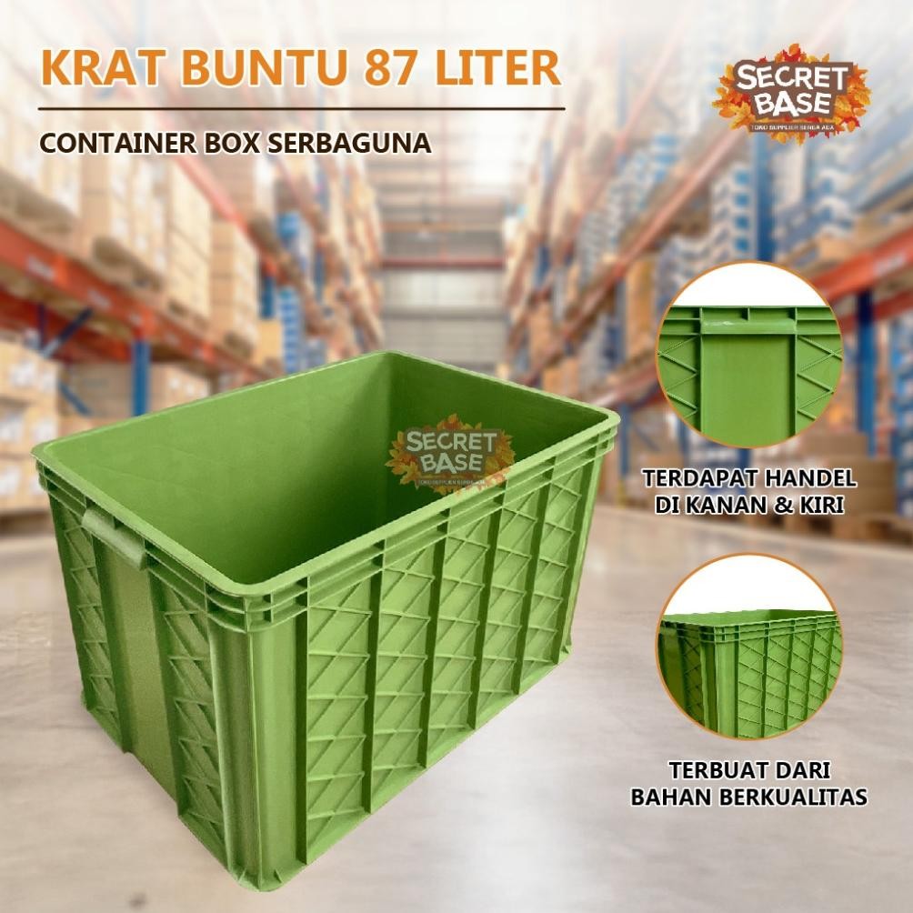 Jual Fh-46 Krat Buntu 87 Liter - Bak Ikan Plastik / Container Box ...