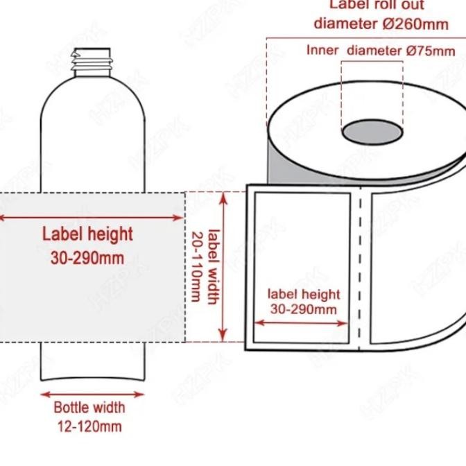 Jual Mesin Labeling Stiker Label Botol Bulat MT-50 Semiotomatis murah ...