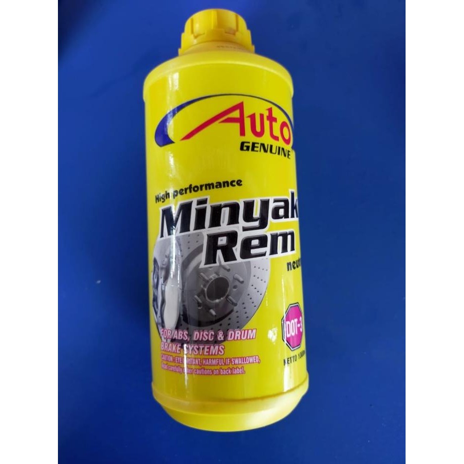 Jual Minyak Rem DOT-3 1 Liter merk Auto Cairan Radiator | Shopee Indonesia