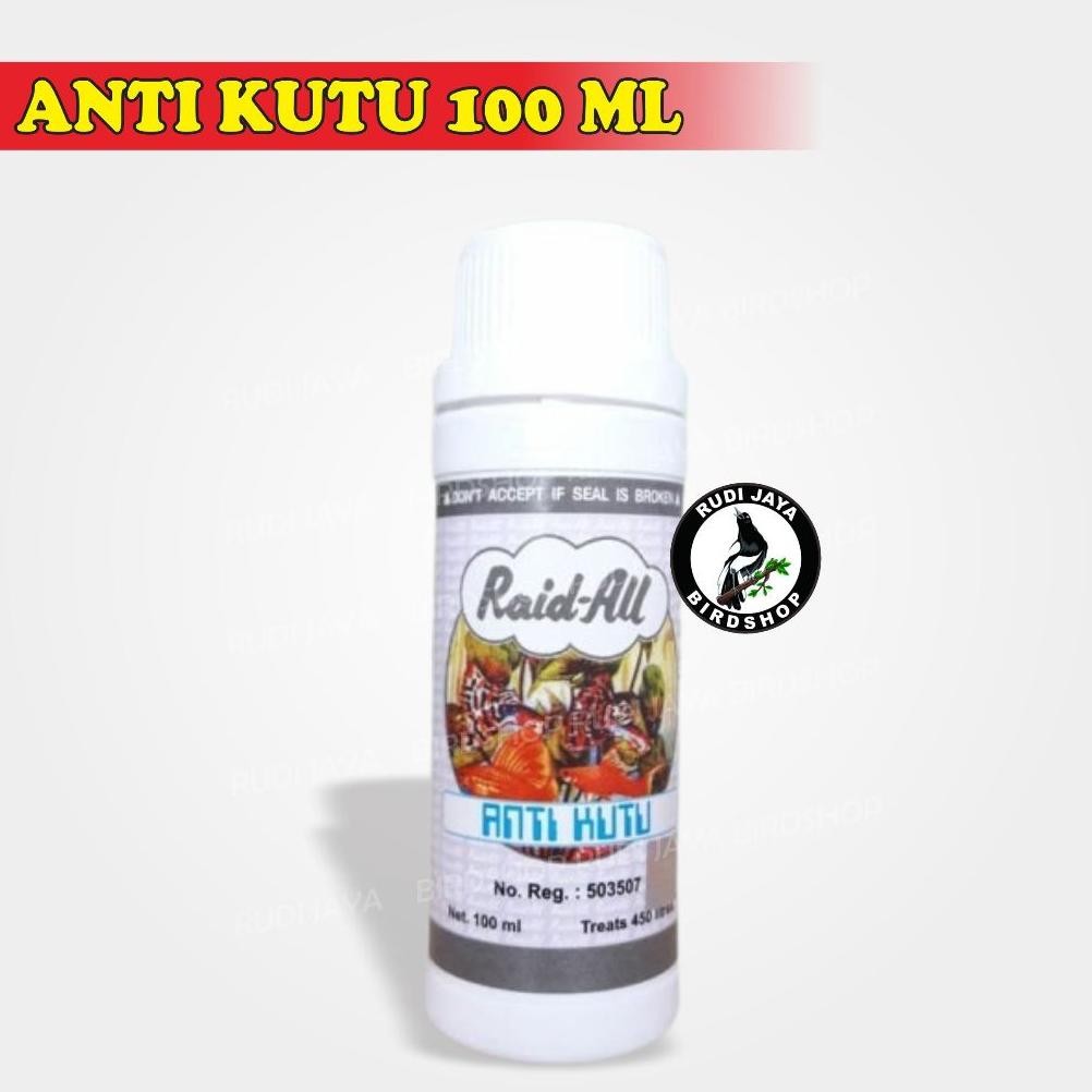 Jual Wwr-76 Anti Kutu 100 Ml Raidall Raid-All Vitamin Obat Segala Jenis ...