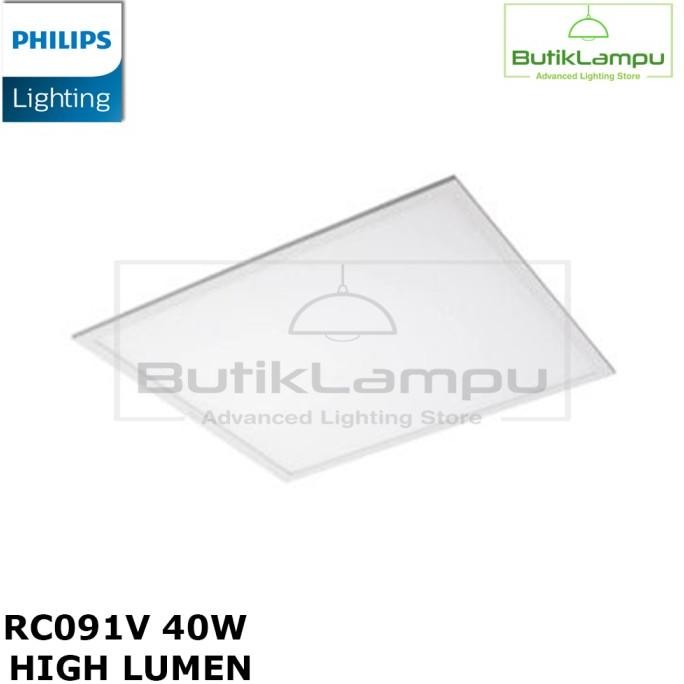 Jual TERMURAH - Lampu Philips LED Panel RC091V 40 Watt 60x60 G2 PCV ...