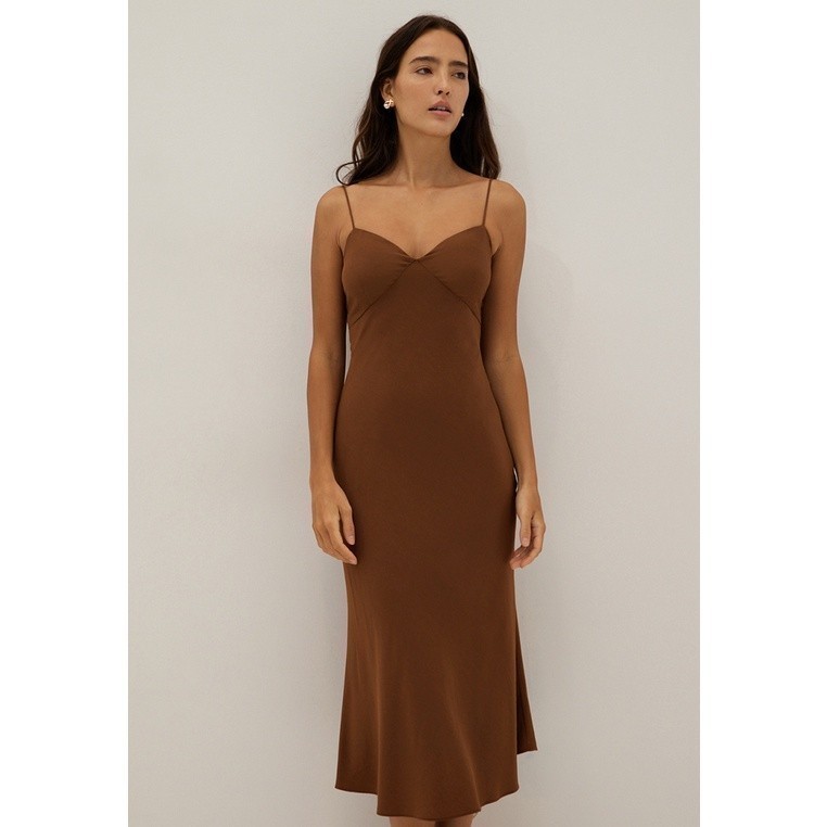 green dress on brown skin A Line Long Dark Green Simple Spaghetti Straps Prom Dresses With Slit