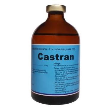 Jual Obat Penenang dan premedikasi anestesi umum (Castran 100 ML ...