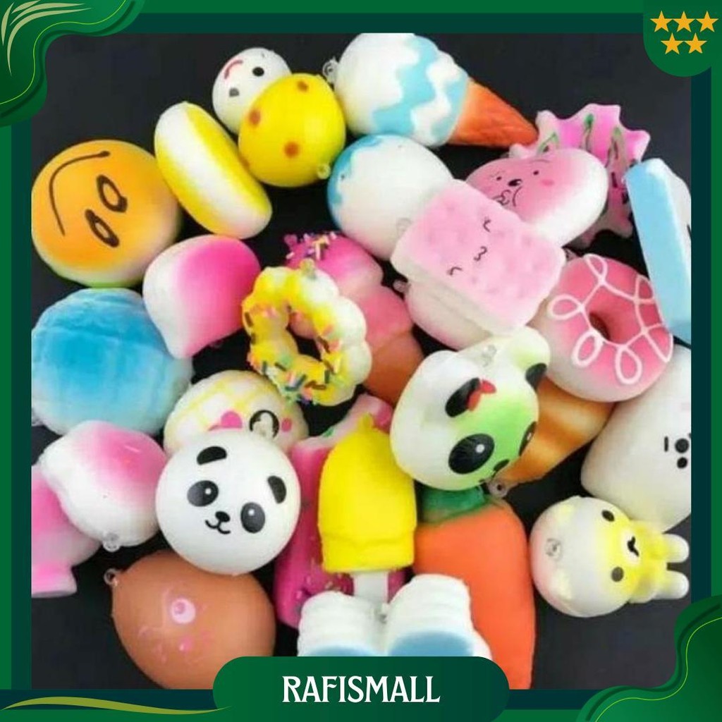 Jual Squishy Paket Hemat 10 Pcs Squishy Murahsquishy Lucu Squishy Ice ...
