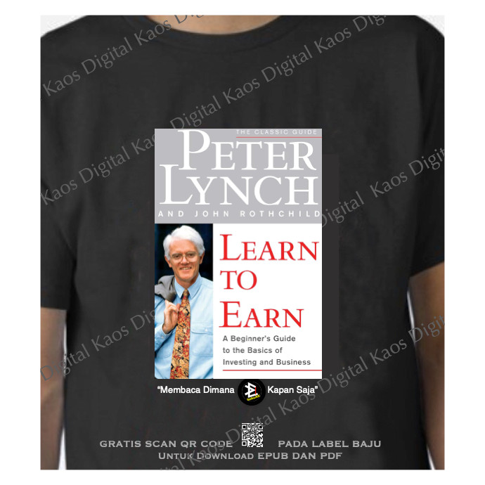 Jual learn to earn peter lynch kaos digital shopee indonesia