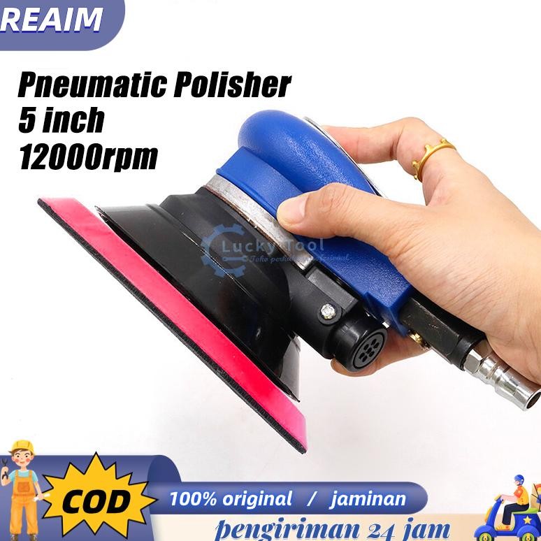 Classic Effective Palm Details Sander With 6PCS Sandpapers 12000rpm Low