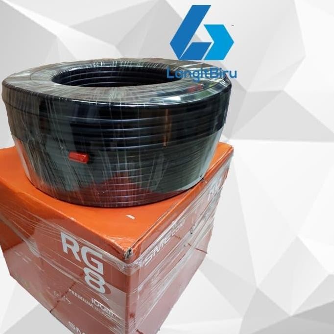 Jual Kabel Rg-8 Sme Cable Rg8 Black 100 Meter New Stok | Shopee Indonesia