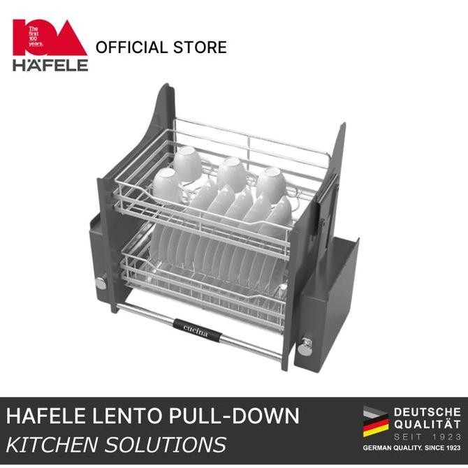 Jual Hafele Pull-Down Dish Rack Lento - Rak Dapur Tarik - 900 Mm ...