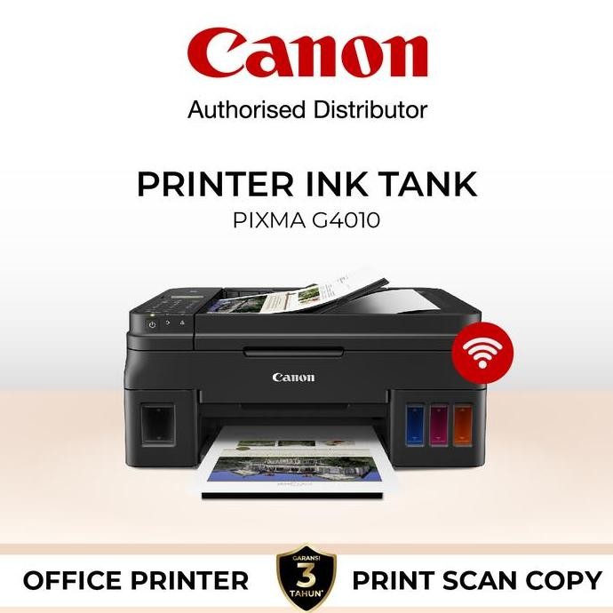 Jual Sale Printer Ink Tank Canon Pixma G4010 - Print Scan Copy Fax Wifi ...