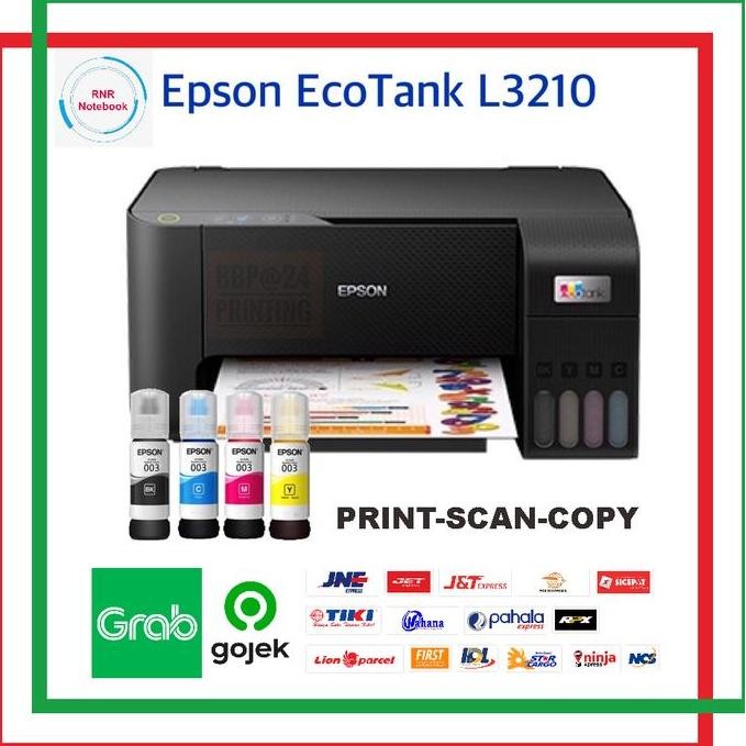 Jual Printer Epson Ecotank L3210 Print Scan Copy A4 Infus Original New ...