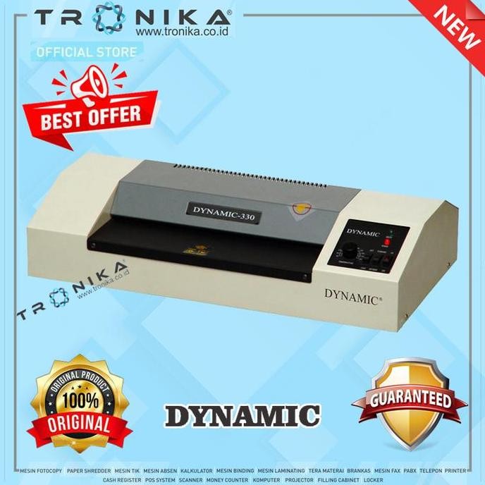 Jual Mesin Laminating | Dynamic 330A | Original | Garansi Resmi ...