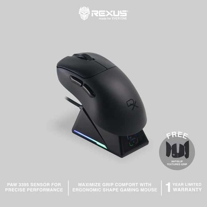 Jual Rexus Mouse Gaming Ergonomic Daxa Pro Wireless II / DX-PW2 - 8K ...