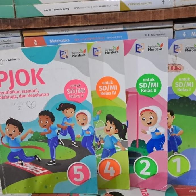 Jual Buku Kurikulum Merdeka Pjok Untuk Sdmi Kelas 123456 Erlangga ...