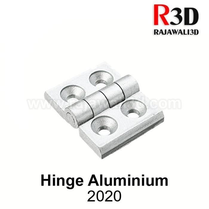 Jual Hinge Aluminium Casting Engsel Mini 2020 14mm 30 x 38mm M5 Silver ...
