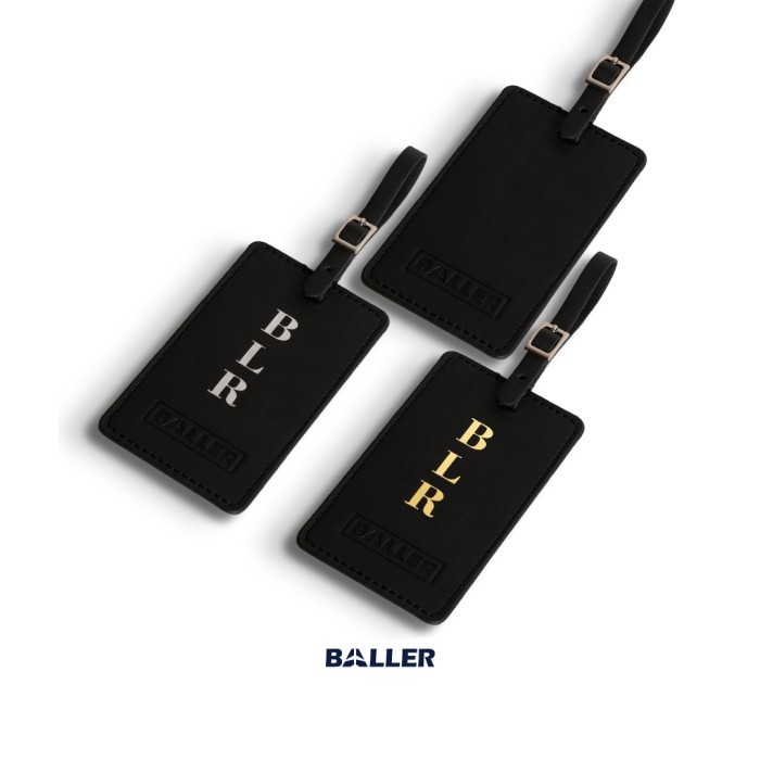 Jual Baller Leather Luggage Tag (Gantungan Koper Kulit) | Shopee Indonesia
