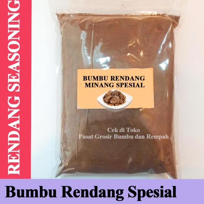 Jual Bumbu Rendang Kemasan 250 gr / Special Rendang Seasoning Bumbu ...