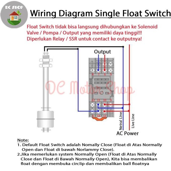 Jual Float Switch Stainless Steel Water Level Sensor 250Mm Arduino ...