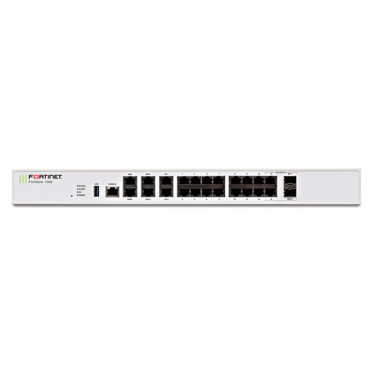 Jual NEW FortiGate 100E firewall rack-mounted full gigabit support 200 ...
