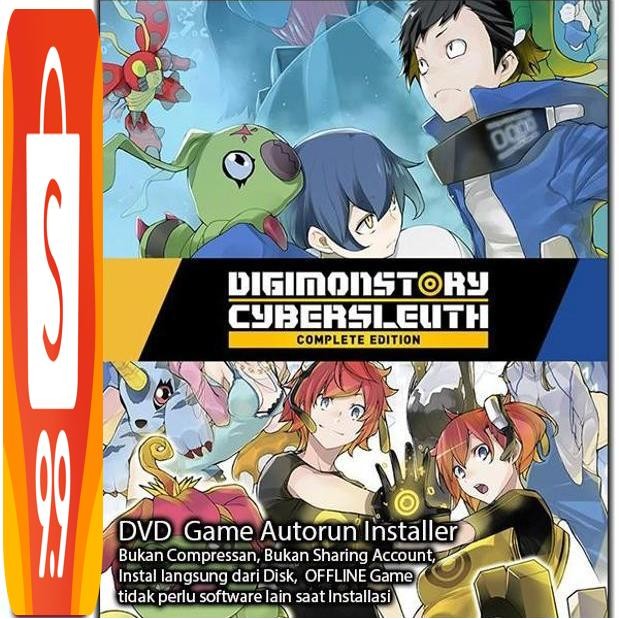 Jual digimon story cyber sleuth complete edition pc game fight adv buy ...
