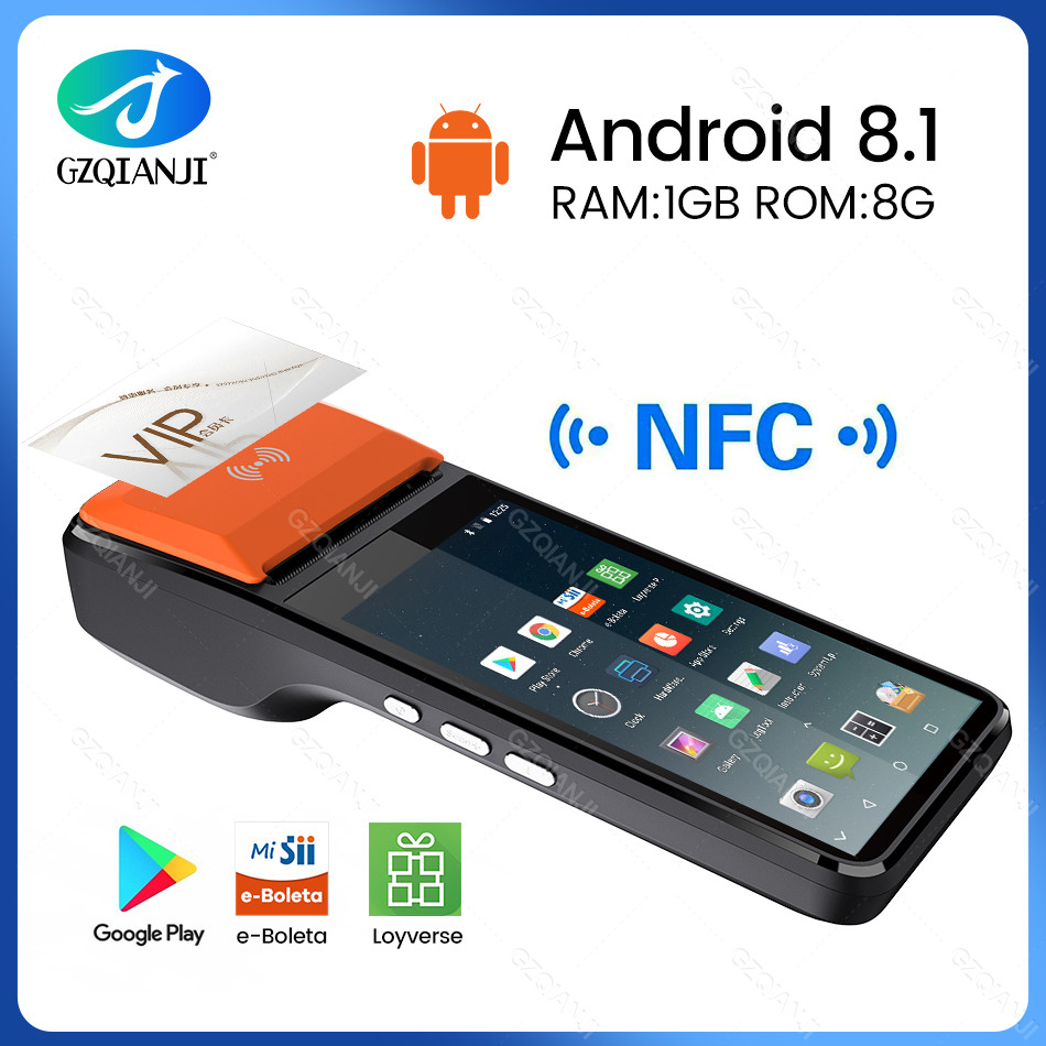 Jual TUBS Android 8.1 POS Bluetooth Thermal Printer Receipt Portable ...