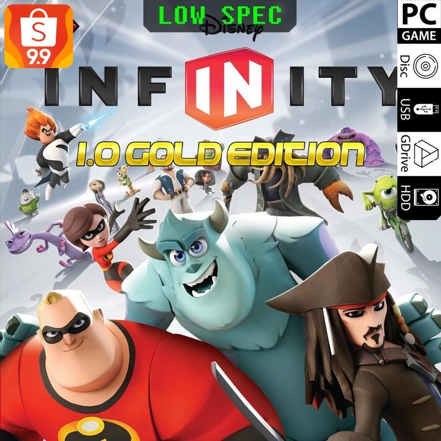 Jual disney infinity 1.0 gold edition pc full version/game pc game ...