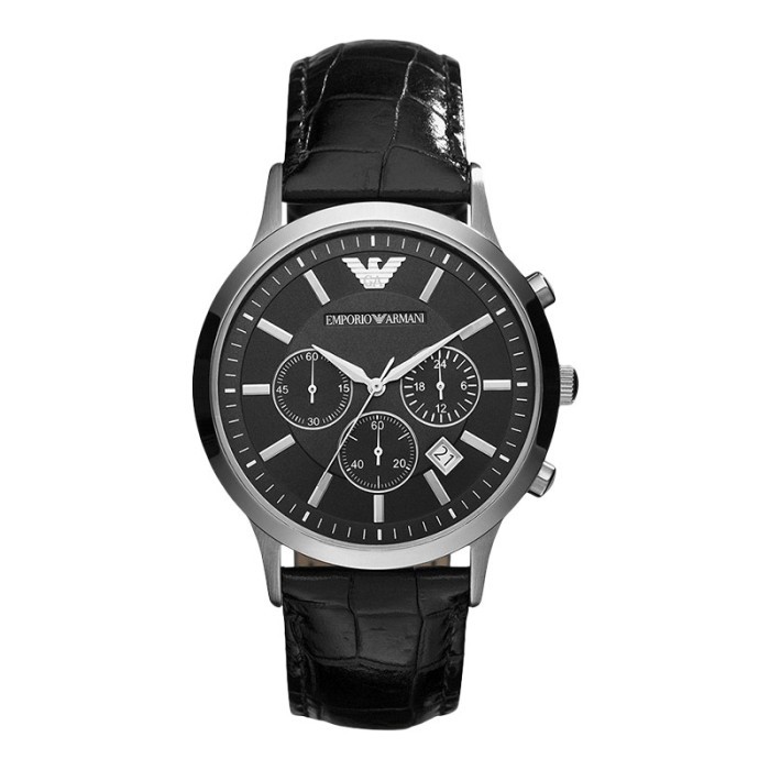 Jual Jam Tangan Pria Emporio Armani Chronograph AR2447 Renato Black ...