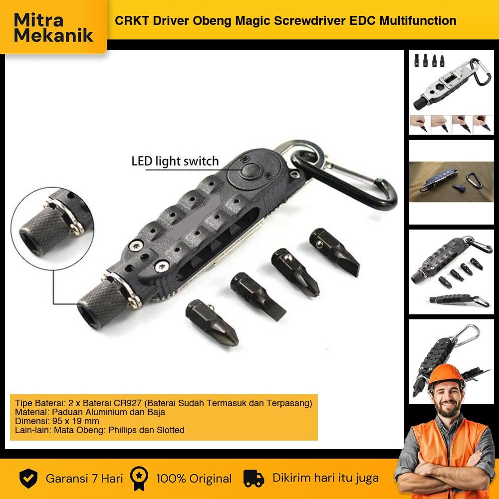 Jual CRKT Driver Obeng Magic Screwdriver EDC Multifunction Tools with ...