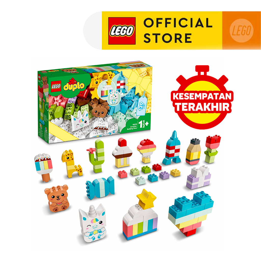 Jual LEGO DUPLO 10978 Creative Building Time Construction Toy (120 ...