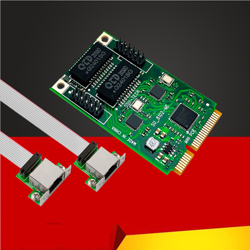 Jual LAGI BERJUANG Network Card RJ45 LAN Gigabit Ethernet Mini PCI ...
