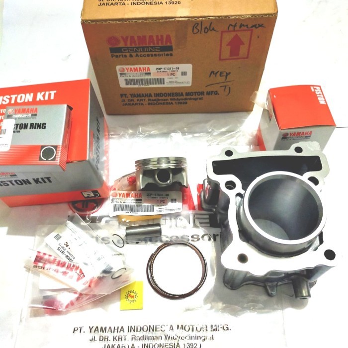 Jual Set Block Blok Seher Mesin Piston Kit N Max N Max Original Asli ...