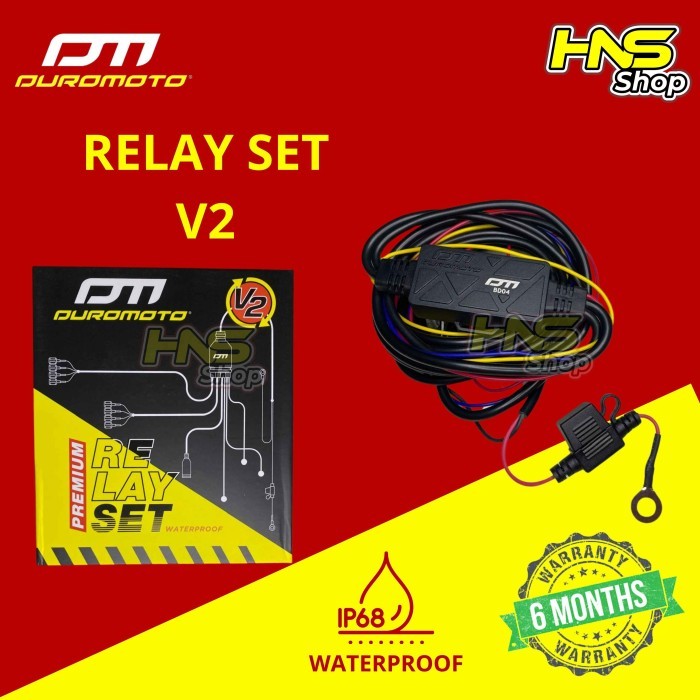Jual STOK TERBARU!! RELAY SET DUROMOTO , RELAY SET MOTOR MOBIL , RELAY ...