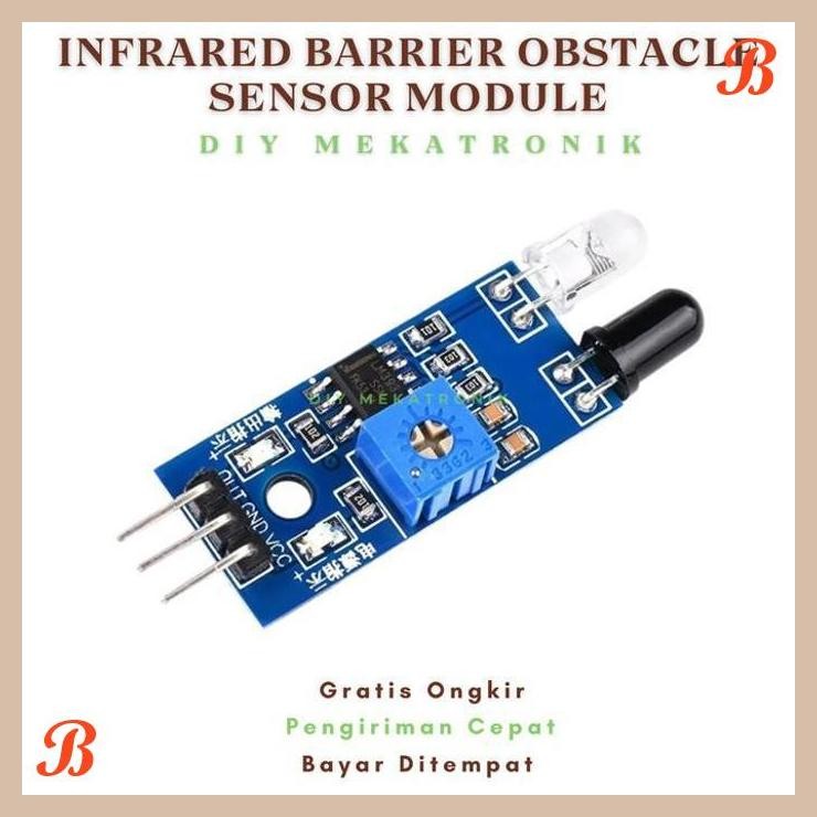 Jual | DE | INFRARED BARRIER OBSTACLE SENSOR HALANGAN RINTANGAN MODULE ...