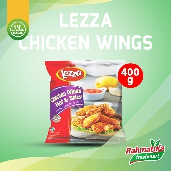 Jual Lezza Chicken Wings Hot Spicy 400 gram | Shopee Indonesia