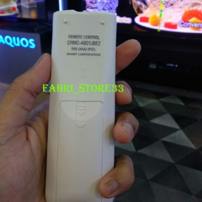 Jual Remote AC Sharp Plasmacluster Original 100% CRMC-A901JBEZ murah ...