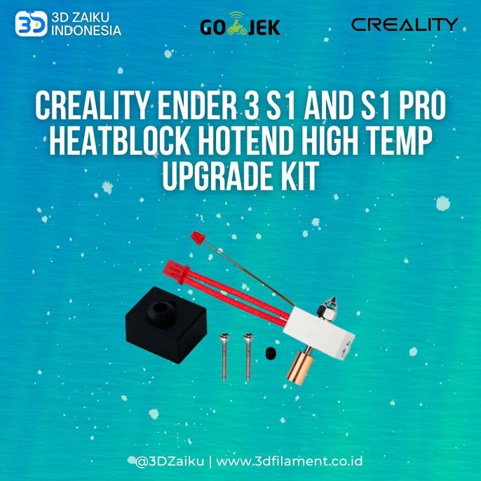 Jual Creality Ender 3 S1 and S1 Pro Heatblock Hotend High Temp Upgrade ...