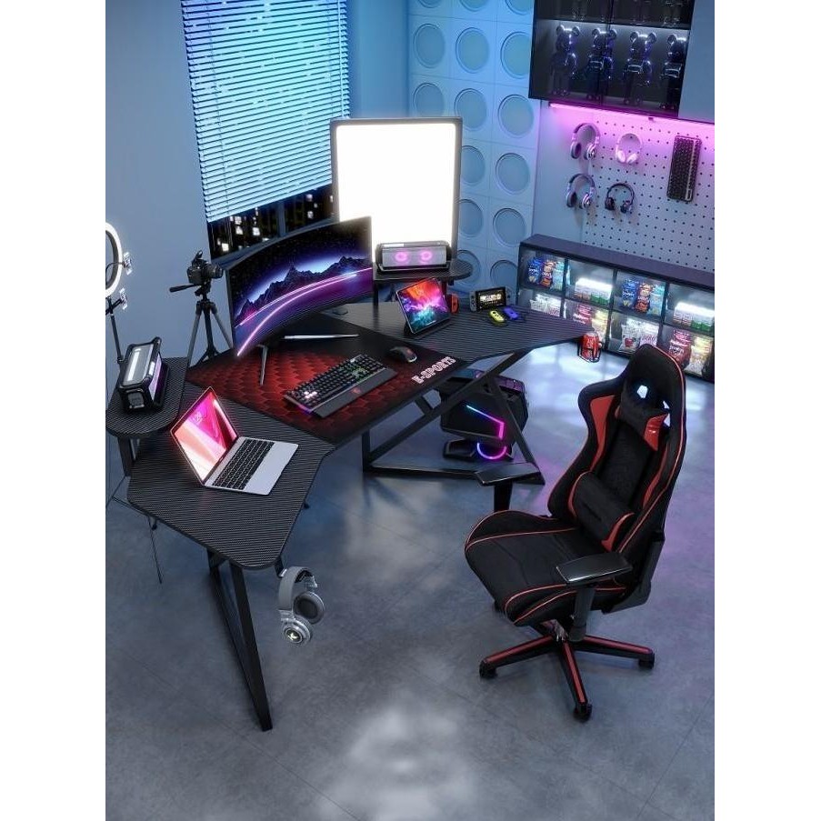 Jual Meja Gaming Meja Komputer Gaming Desk Premium | Shopee Indonesia