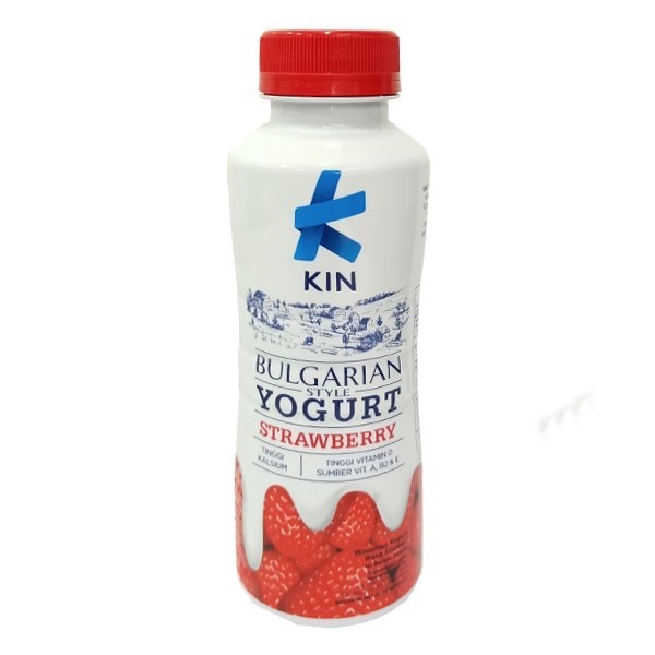 Jual KIN YOGHURT STRAWBERRY 200 ML | Shopee Indonesia