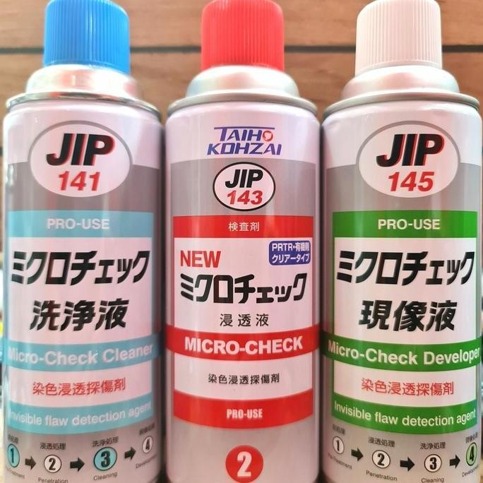 Jual TAIHO KOHZAI MICRO CHECK CLEANER PENETRANT DEVELOPER JIP 141 143 ...