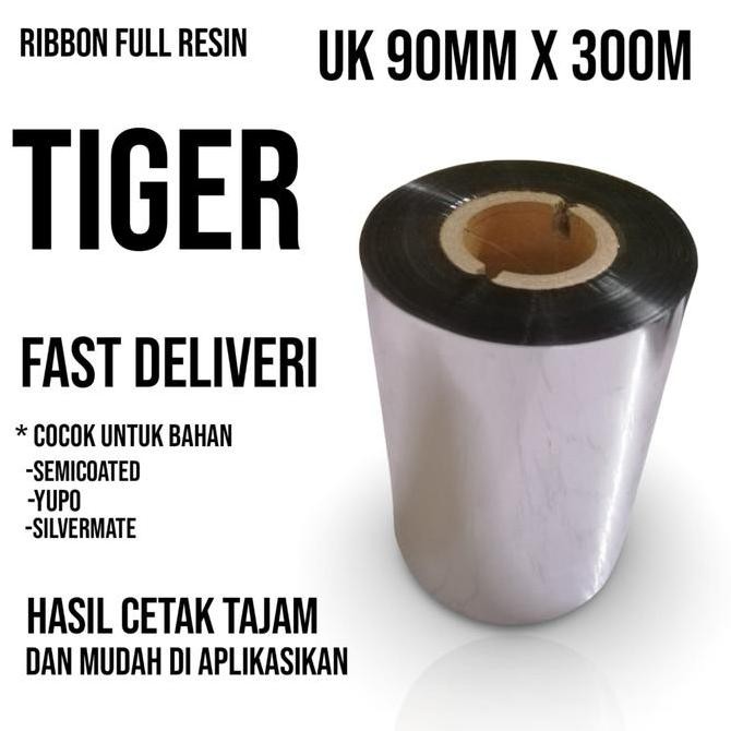 Jual Ribbon Full Resin 90Mm X 300M Core 1 Inchi ( Face Out ) Pita Bar ...